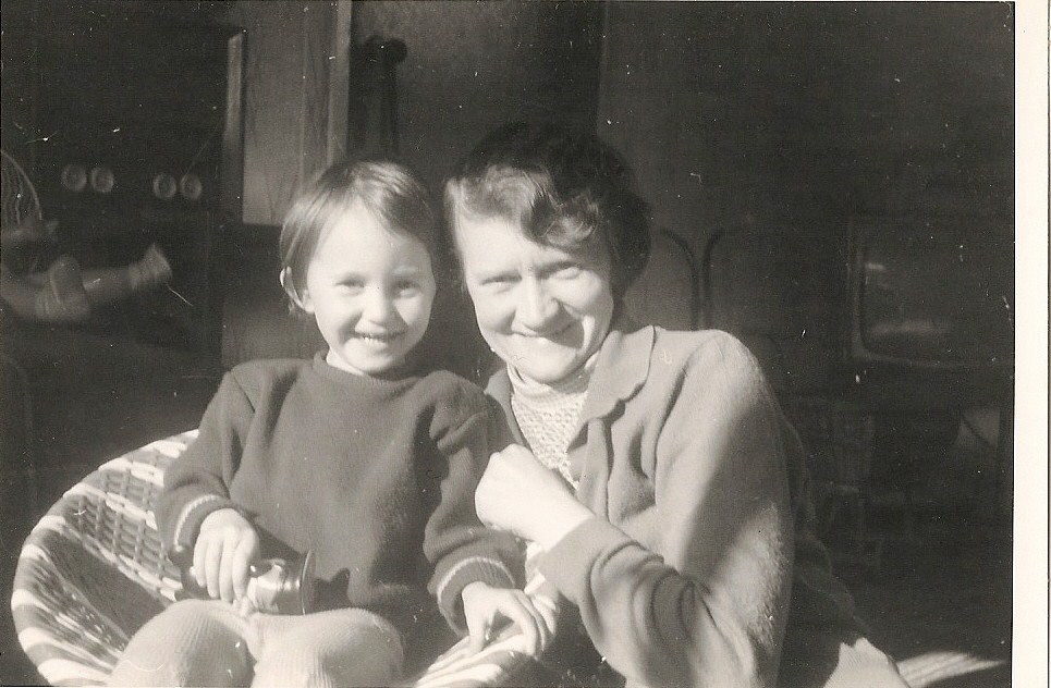 My gran with my mother as a child.