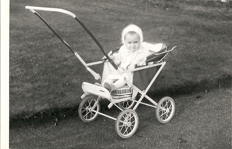 My mum as a baby.